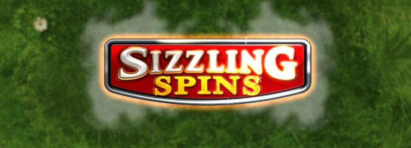 Sizzling Spins -pelin alkunäyttö