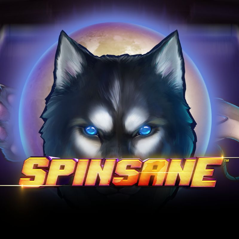 spinsane kolikkopeli netent logo susi