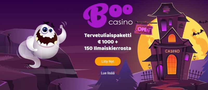 Boo Casino 1000e bonus