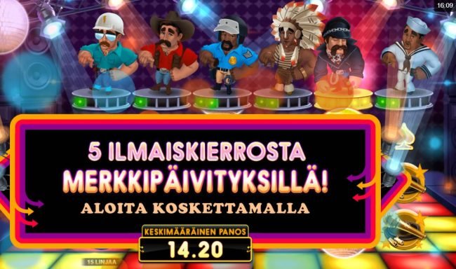 Village people Macho Moves ilmaiskierroksia luvassa