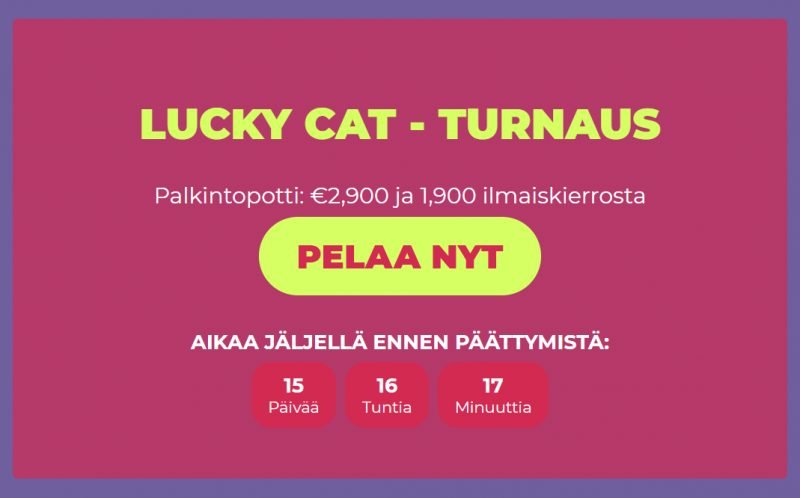 maneki casino turnaukset