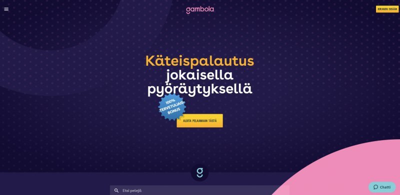 gambola casino etusivu