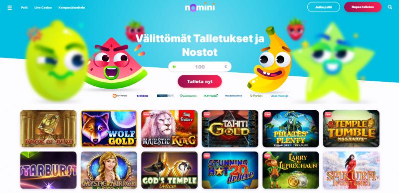 nomini casino etusivu 