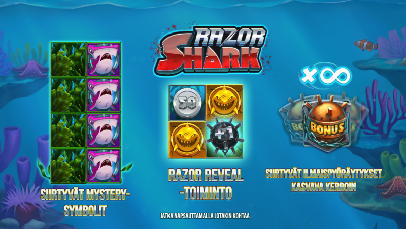 razor_shark_kolikkopelit