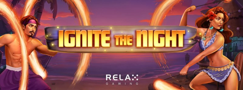 relax gaming pelinvalmistaja ignite the night logo