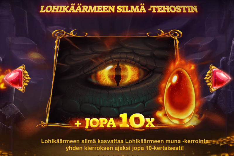 Dragons Fire lohikäärmeen silmä