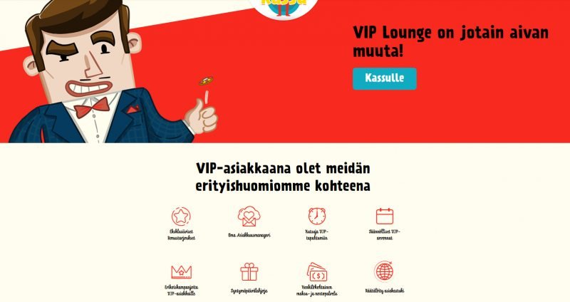 kassu casino vip ohjelma