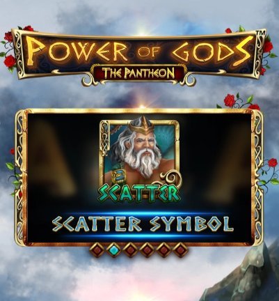 power of gods the pantheon scatter symboli ominaisuus