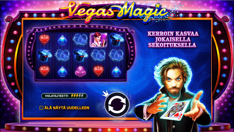 vegas_magic_kolikkopeli