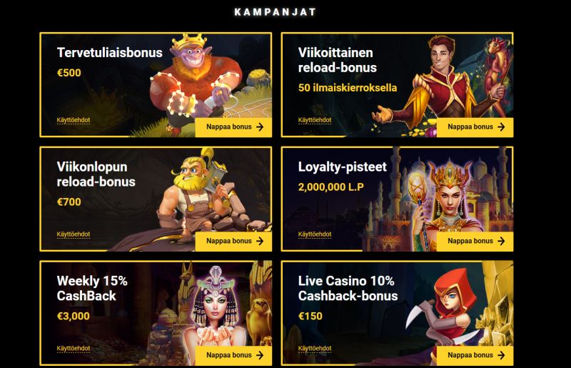 zet casino kampanjat