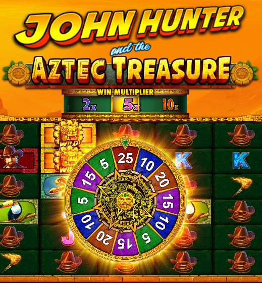 john hunter and the aztec treasure bonuspyörä