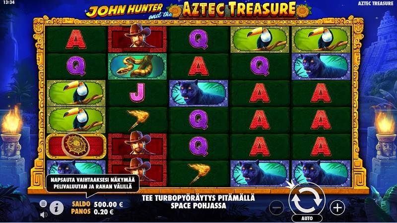 john hunter aztec treasure peruspeli