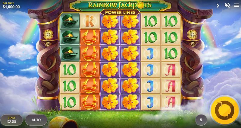 rainbow jackpots power lines peruspeli