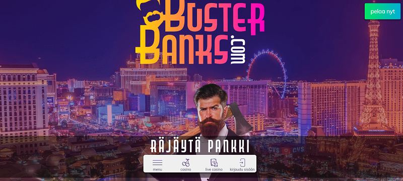 buster banks casino etusivu räjäytä pankki