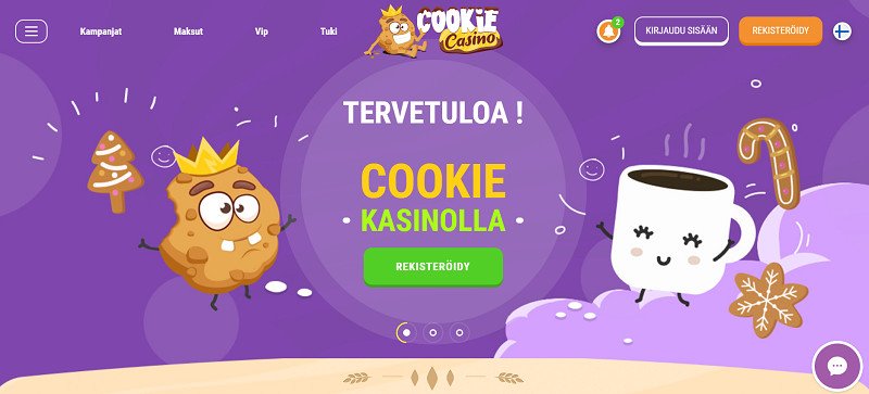 cookie casino etusivu