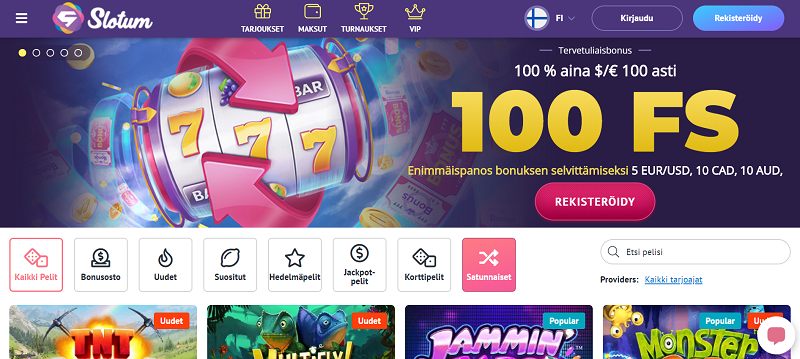 slotum casino etusivu