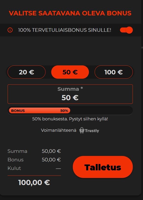 klirr casino talletus ja kotiutus