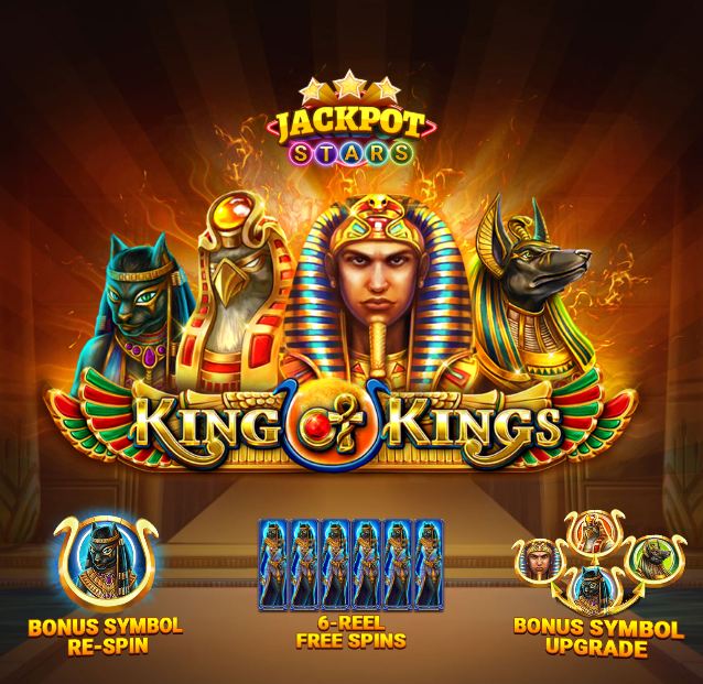 king of kings jackpot star peliohje