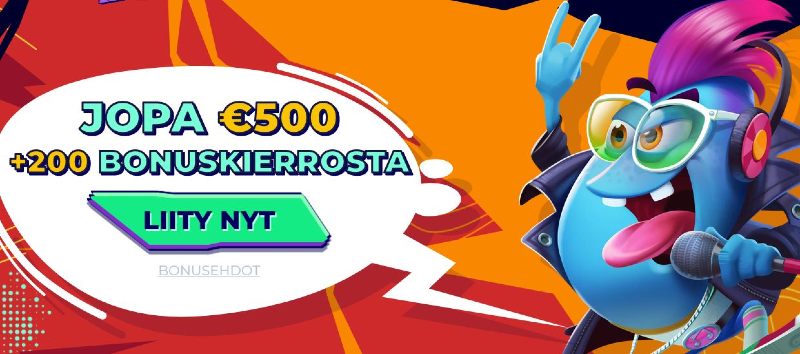 bokacasino bonus 500 eur ja ilmaiskierroksia