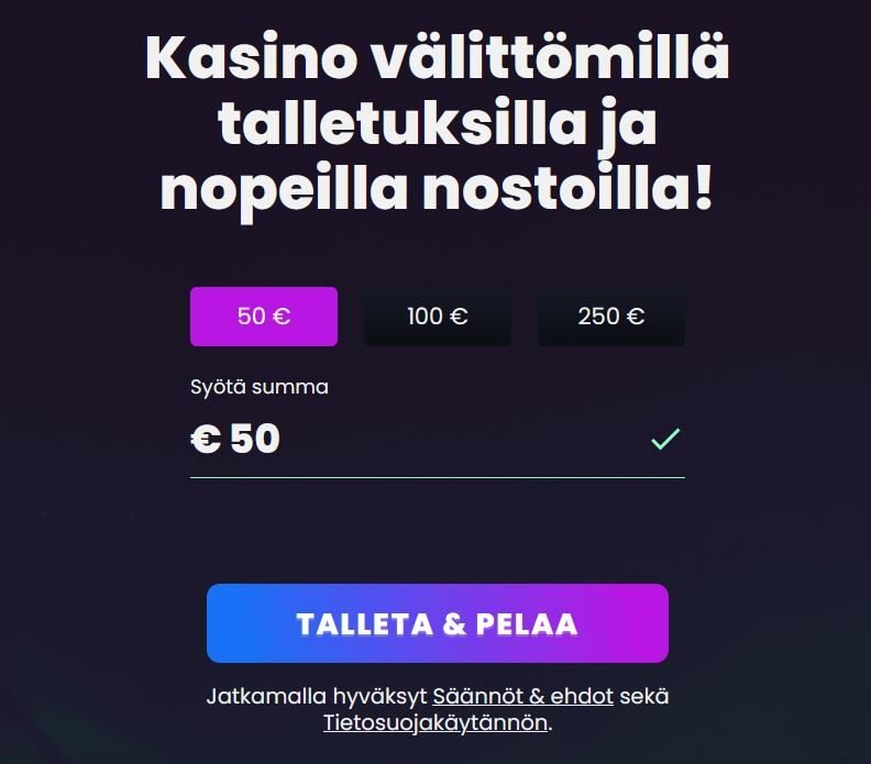 winny casino talletus trustly