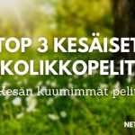 Kesän kuumimmat kolikkopelit