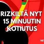 15 minuutin kotiutukset Rizkiltä