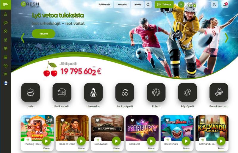 fresh casino suomi etusivu