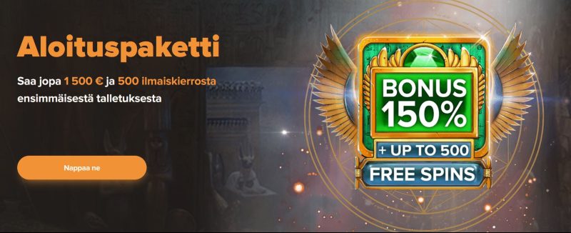 sol casino bonus uudelle pelaajalle