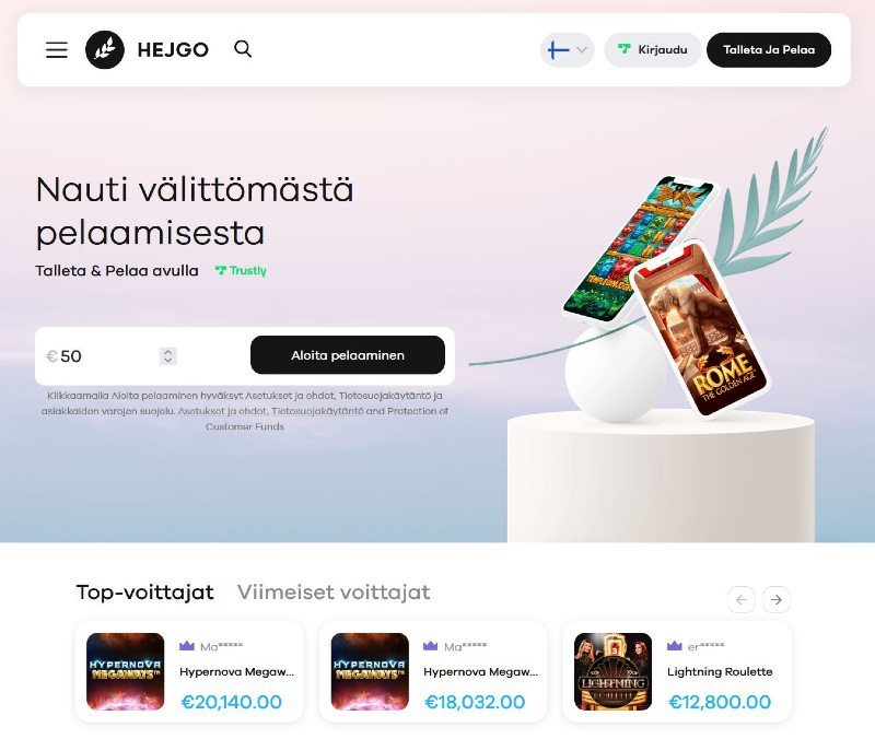 hejgo casino etusivu suomi