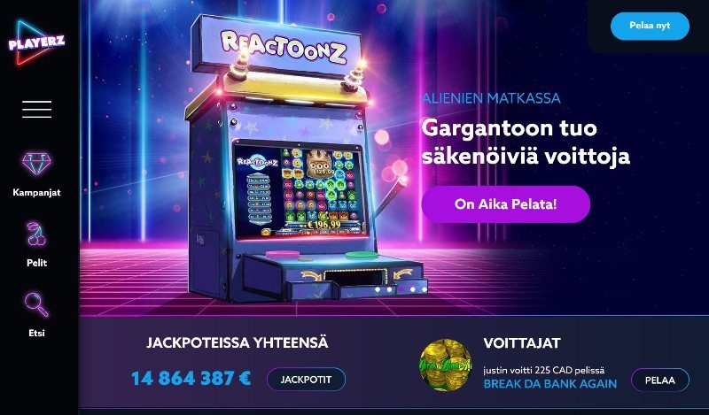 playerz casino suomi etusivu