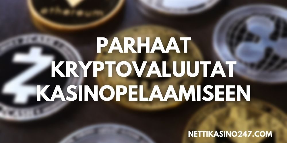 parhaat kryptovaluutat kasinopelaamiseen