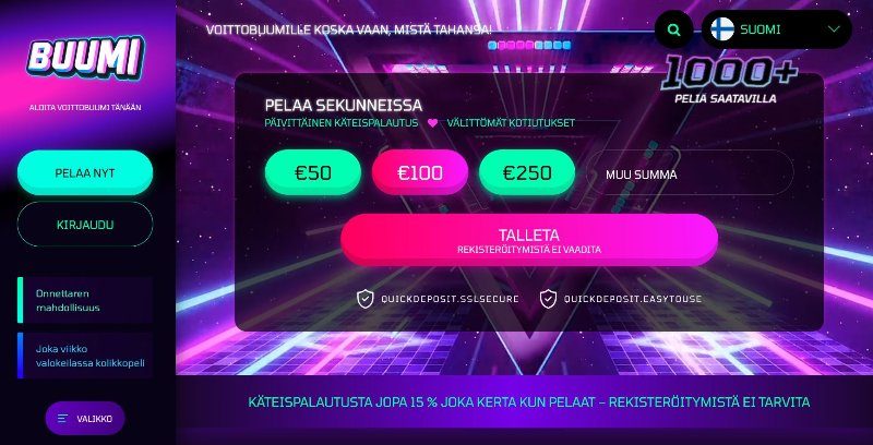 buumi casino suomi etusivu