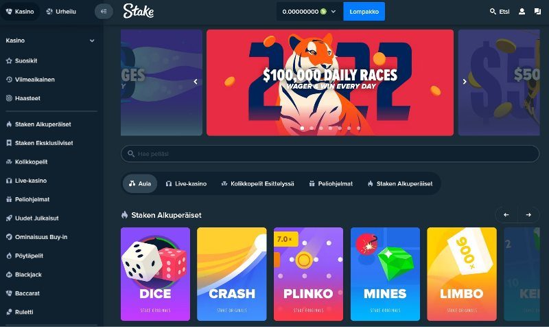 stake casino suomi etusivu