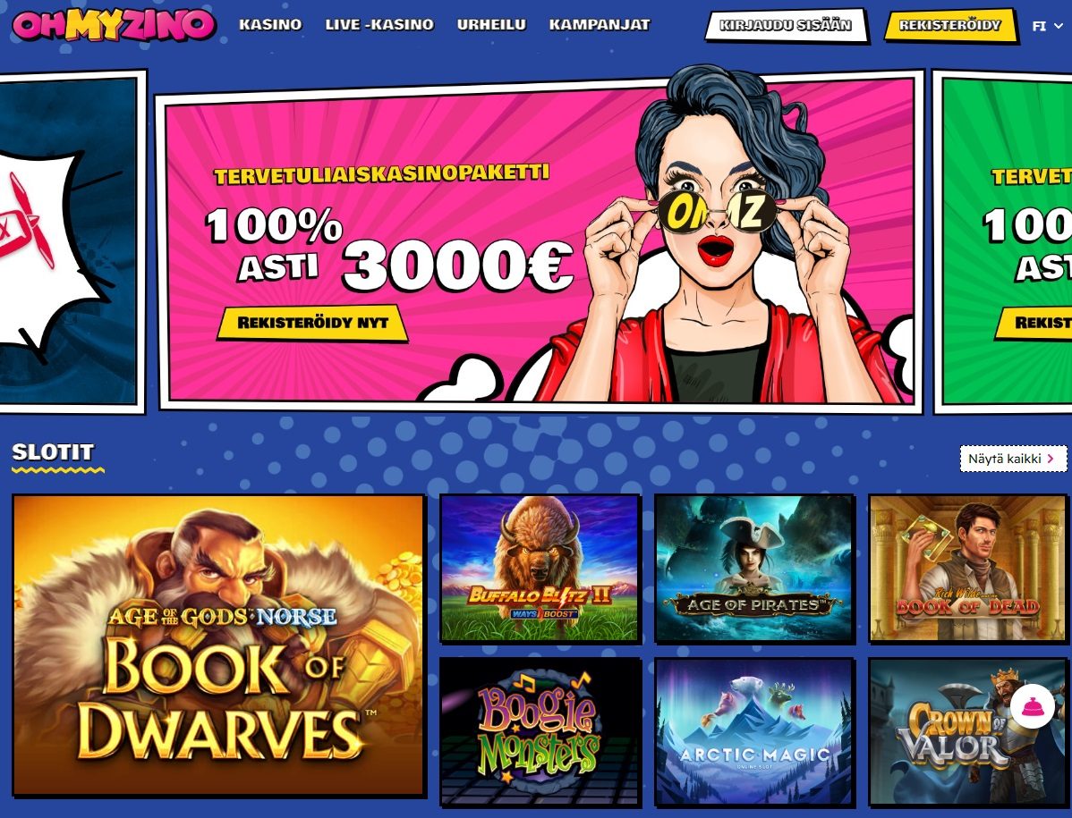 Ohmyzino Casino bonus