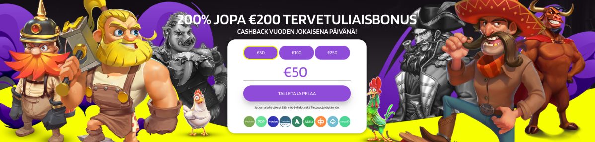 ProntoBet Casino tervetuliaisbonus