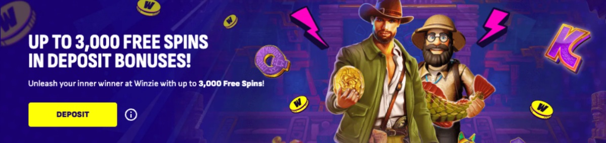 Winzie Casino tervetuliaisbonus