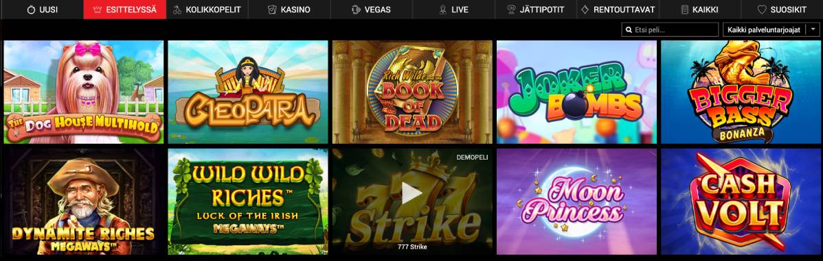 RedAxePlay Casino kolikkopelit